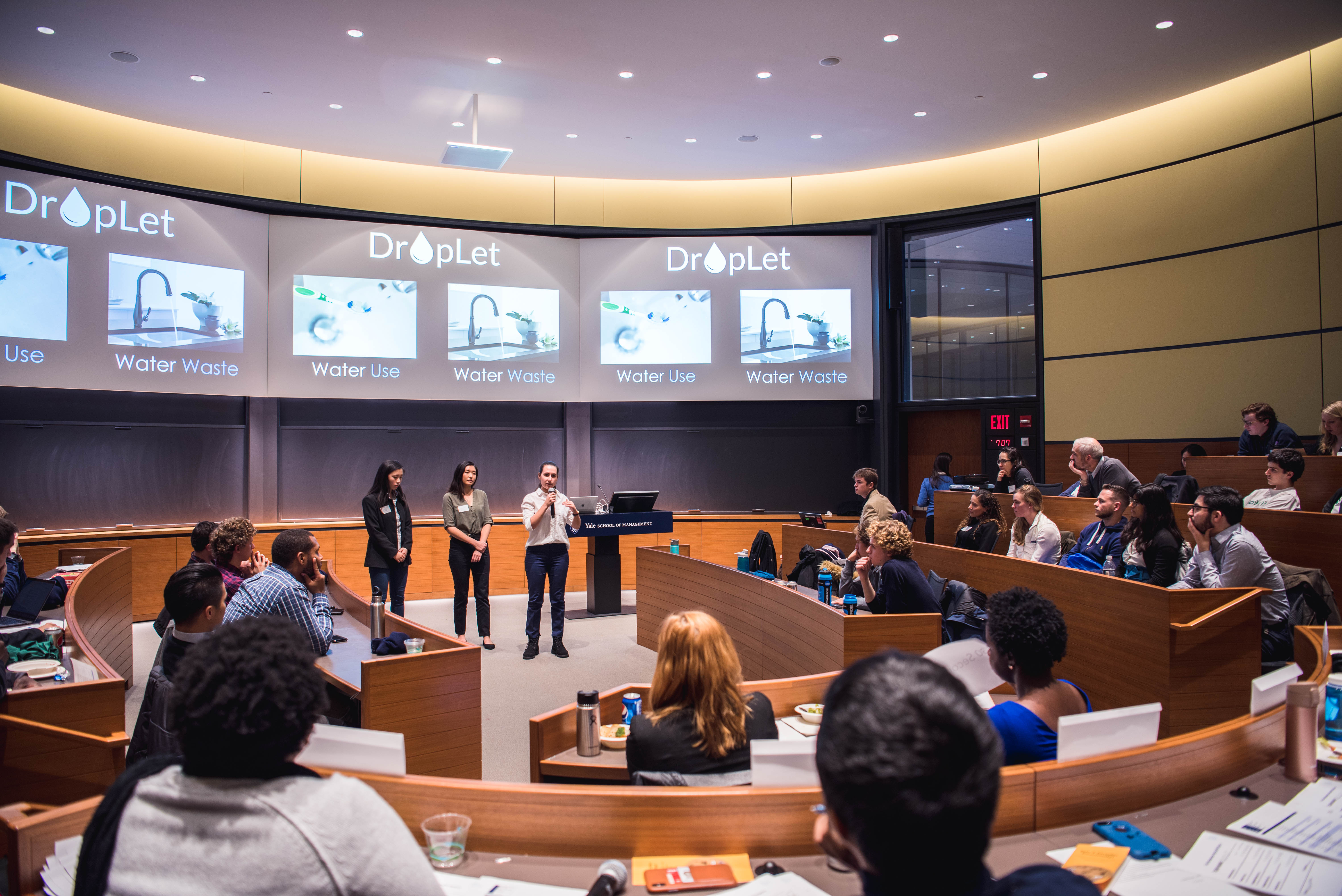 Students pitch water use monitoring product