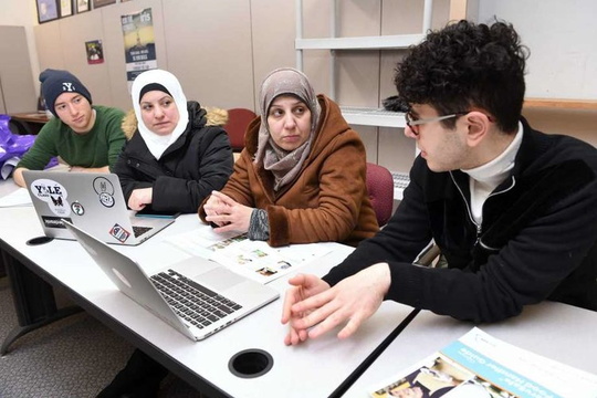 Yale Students, Refugees Join with Delicious Results (New Haven Register)