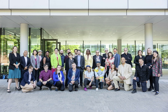 The members of the Midnight Oil Collective at the 2023 Yale Innovation Summit