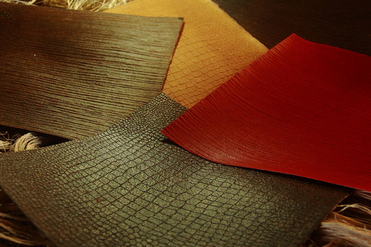 leather samples from banofi leather 