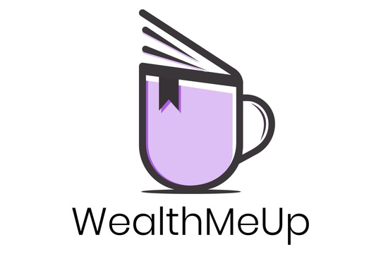 WealthMeUp logo of a mug